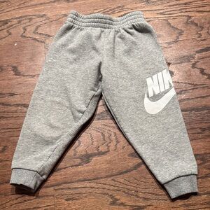 Nike Kids Heather Gray Joggers